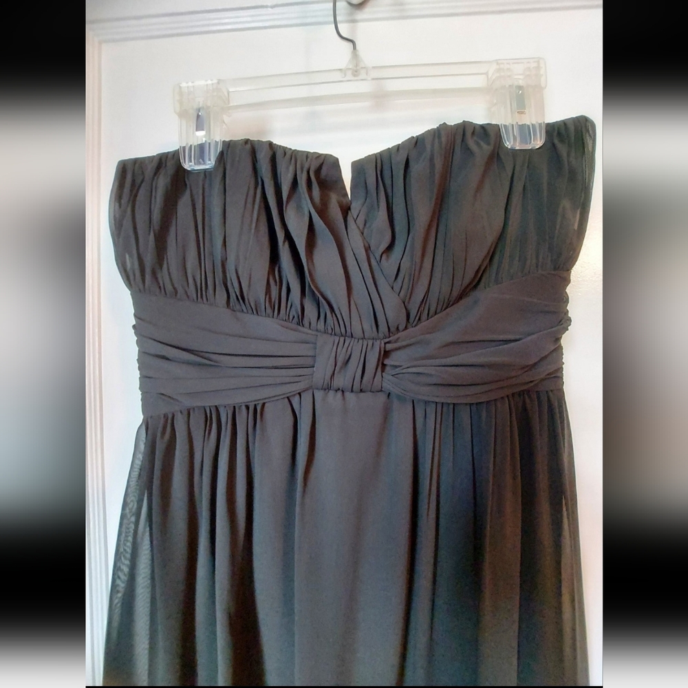 White House Black Market strapless dress